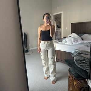 Abercrombie relaxed cargo pants